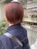 ツバメ ヘアー(TSUBAME HAIR) オレンジボブ