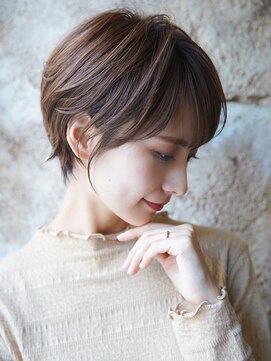 カライング(ing) ショートカット×ひし形ショートボブ×前髪あり20代30代40代 s03