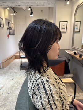 ヘアーワークス ヘルム 渋谷店(HAIR WORKS HELM) 【 HELM】ウルフカット☆