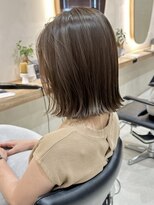 ヒビヲ(HIBIO)&nbsp;ショートボブ切りっぱなしボブぱつっとボブショートカット横浜