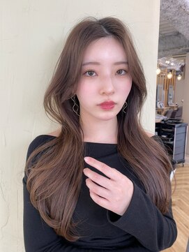 アリスバイアフロート 自由が丘(ALICe by AFLOAT) くびれスタイル/レイヤーカット/オリーブベージュ