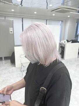 アイセ(I.se Eir TOKYO) ホワイトカラー/ケアブリーチ/抜きっぱなし/西葛西/葛西