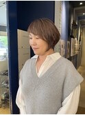大人ショートボブ
