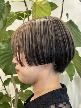 カームヘア(CalmHAIR)の写真/髪質やクセを見極めたカットで再現性◎の仕上がりを実現♪忙しい朝も簡単にセットできるスタイルに★
