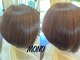 ヘアスタジオモノ(MONO)の写真/定期的なグレーカラー施術を提供する為《カラーチケットをご用意＊》髪に優しい薬剤を使用しダメージレスに