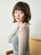 アンバー 池袋(amber)の写真/《印象の8割を決める顔周り*》毛先数ミリ単位にこだわる顔周りレイヤーカット&前髪カット*[池袋/池袋駅]