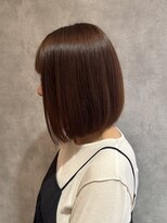 ヘアースペースブルームエア HAIR SPACE BLOOM Ea&nbsp;マロンカラー/ボブスタイル