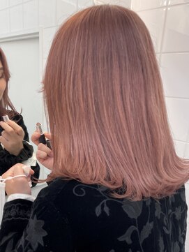 クラム(clam.) ピンクベージュ