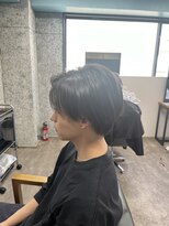 ロフティー 清澄白河(LOFTY)&nbsp;アップバング／伸ばし中／束間カット／清澄白河