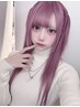 次世代ブリーチエフェクトブリーチリタッチ+カラー+（中間後処理）髪質改善Tr