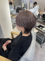 メゾン(Maison)&nbsp;白髪ぼかし透明感カラーハイライト似合わせ名古屋矢場町栄伏見桃