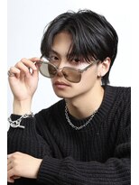 リップス 吉祥寺店 (LIPPS)&nbsp;センターパート　ナチュラル　メンズウルフ