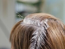 スパ 大財店(SPA)の雰囲気（カラーを頭皮に付けずに染めて、敏感な頭皮をケアします。）