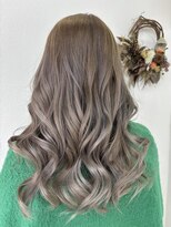 ジェムヘアスタジオ 湘南平塚南口店(Gem Hair Studio)&nbsp;エフェクトブリーチ×アッシュグレー【Gem 神原】