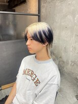 ユニオンリット(Union lit) ホワイト×ブルーブラック