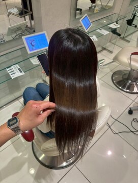 アース 豊橋店(HAIR&MAKE EARTH) うるつや♪プレミアム髪質改善+ボトメント・ハホニコTR