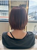 ☆レイヤーボブ☆上品くびれボブ◎マロンベージュ20代～50代