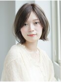 ボブ ボブカット ボブヘア ミニボブ レイヤーボブ　切りっぱなし