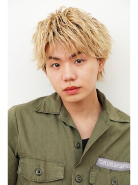 ルシードスタイルソレイユ(LUCIDO STYLE SOLEIL) ソフトツイストスパイラルパーマメンズマッシュパーマ