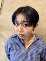 シーバイシオン(Sea by sion)&nbsp;ショートウルフ×ネイビー