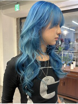 ノットイコール(not equal) Blue