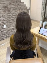 ヘア カンパニー トワ 千葉店(TOWA)&nbsp;千葉/千葉駅/ダブルカラー/オリーブグレー/黒髪/ヘッドスパ