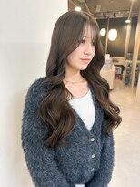 エトレ(etore)&nbsp;ブリーチなしダブルカラー/アッシュブラウン/ロングレイヤー