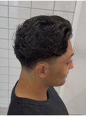 men's/メンズ/メンズカット/刈り上げセンターパート/渋谷