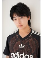ニューヨークニューヨーク メン 阪急高槻店(NYNY MEN)&nbsp;メンズショートウルフニュアンスパーマシースルーマッシュ