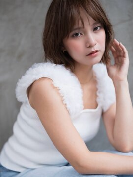 ルームヘア 代々木上原店(Room hair) ボブ/グレージュ/大人女性/レイヤー/ショート[代々木上原]