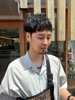 シプレ(cipre)&nbsp;メンズシャドウパーマ × マッシュ