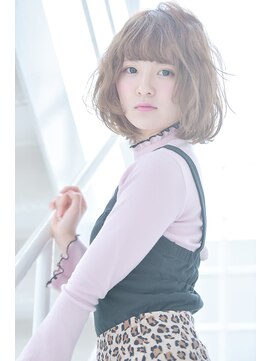 ミエルヘアーブラン(miel hair blanc) 【miel hair blanc】ラフ感♪濡れ髪パーマスタイル☆