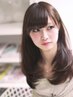 カット+低アルカリ縮毛矯正(アコガレート) oggiトリートメント￥25500