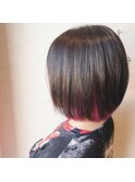 インナーカラー ＋ アクセントカラー