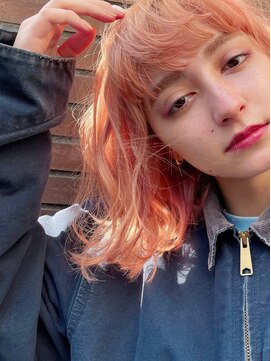 カゼ ダイカンヤマ Kaze DAIKANYAMA サンライズオレンジピンク