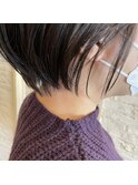 透けるウェットな束感*丸みショート【川越/韓国/レイヤー】