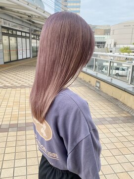ルッツ(Lutz. hair design) ラベンダーピンク【千代田彩夏】