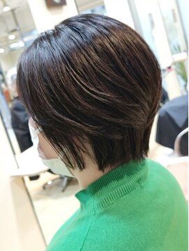 エイチエアー アルファ H'air alfa つつじヶ丘北口店 ★春ショートボブ★