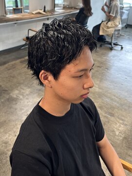 ザ オーダー(THE ORDER) スパイキーショートツイストスパイラルパーマ波巻きスパイラル