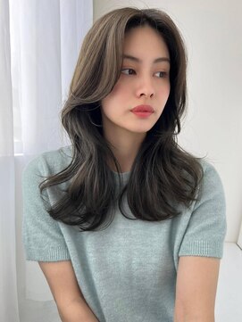 ソヨン 有田川店(SOYON) ワンホンヘア×ミントベージュ