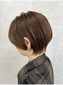 【iikanji hair】ショート×アッシュベージュ