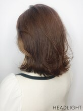 アーサス ヘアー デザイン 竹ノ塚店(Ursus hair Design by HEADLIGHT) ウェーブパーマこなれミディイヤリングカラーデジタルパーマ美髪