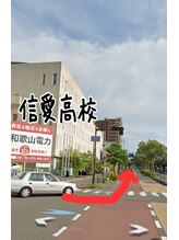 ラボ ヘアー(lab hair) けやき大通りからの道案内