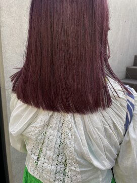 レジュアル(RESSUAL) 黒髪ボブルフネビージュ小顔ヘアワンレン