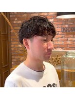 ボコカ(bococa)&nbsp;【kanta】渋カッコいい濡れ感マッシュパーマスタイル