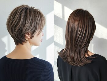 アントワープトーキョー(antwerp TOKYO)の写真/抜け感×艶感のあるカラーが叶う♪髪のダメージを最小限に抑えながら、理想の色味を実現☆