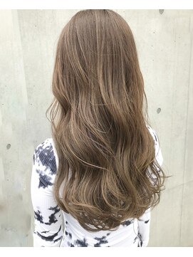 モアナ バイ ヘッドライト 三島店(Moana by HEADLIGHT) 【Moana三島】ダブルカラー#くすみベージュ#髪質改善#ブリーチ