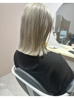 スイヘアデザイン 久留米(suii.. hair design) ブリーチ/ブロンド/切りっぱなしボブ/MASA/久留米