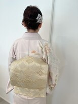 アイルビーヘア(I'll b hair)&nbsp;【下北沢＊I'll b hair＊】七五三お母様の着付美髪ヘアセット