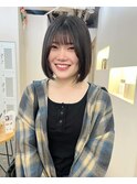 《LoRE》前下がりミニボブ